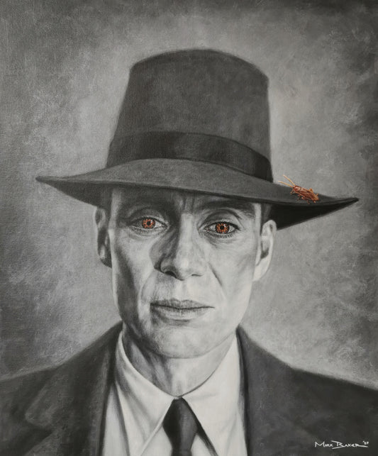 Cillian Murphy - Oppenheimer painting