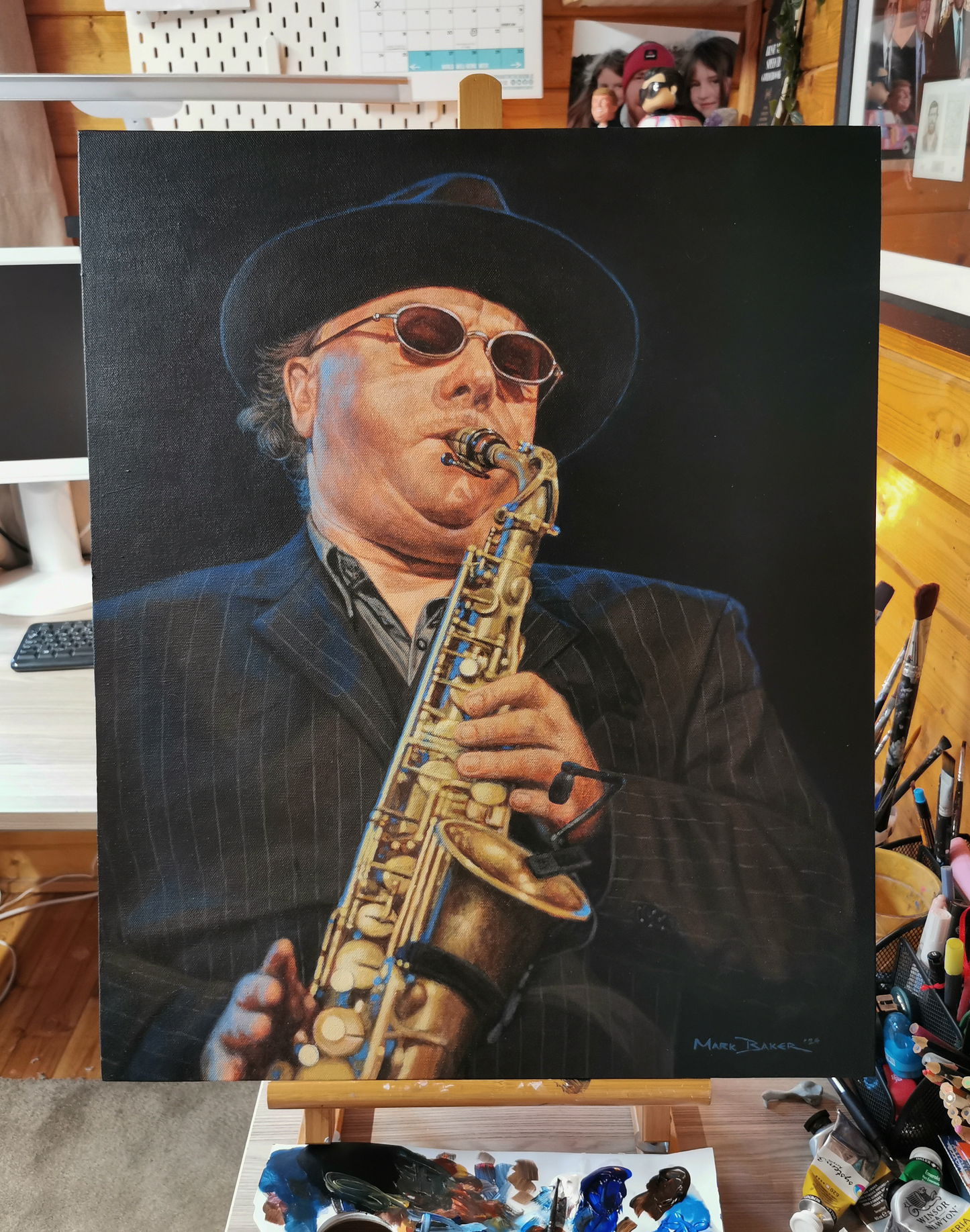 Van Morrison painting