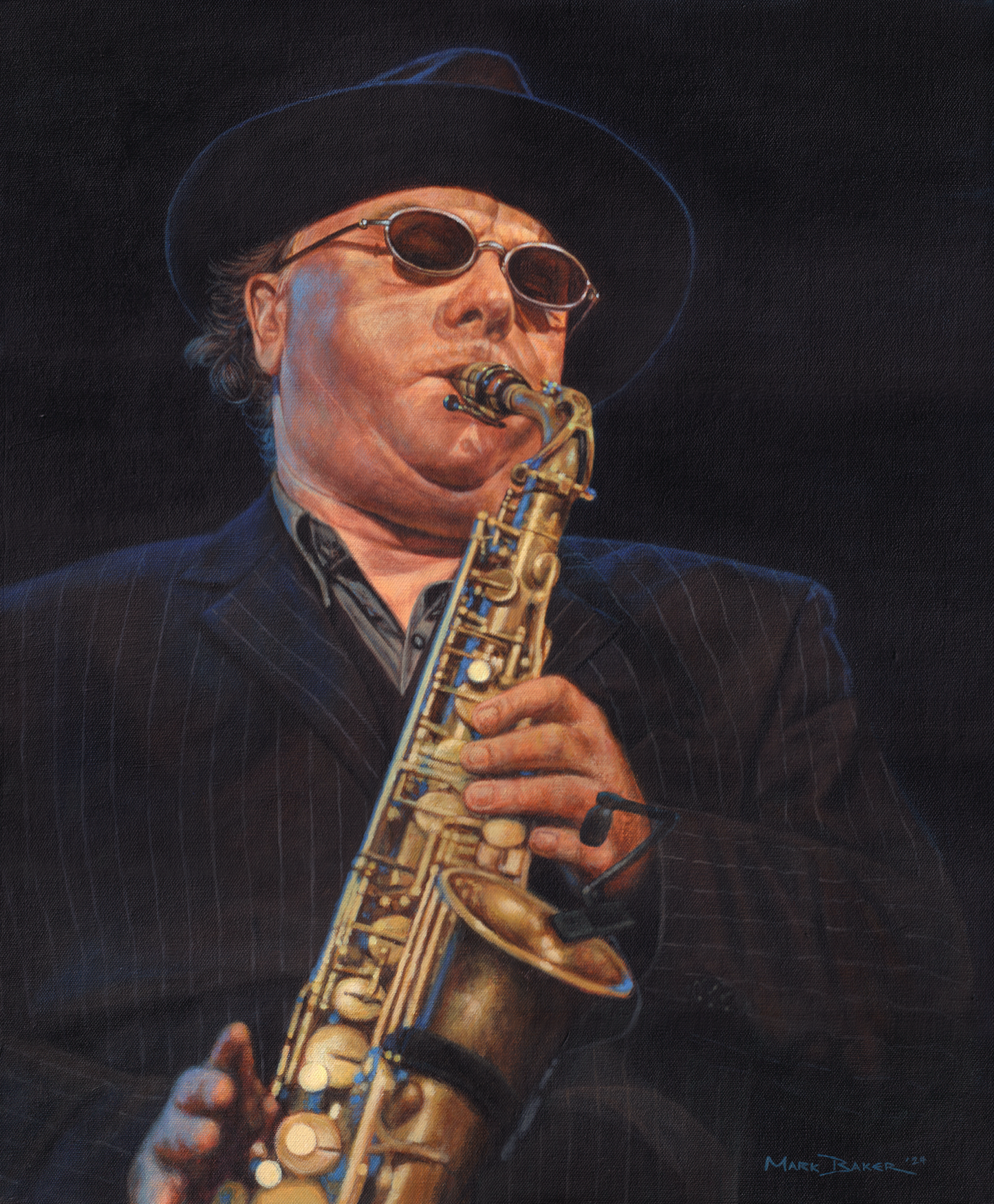 Van Morrison – canvas print
