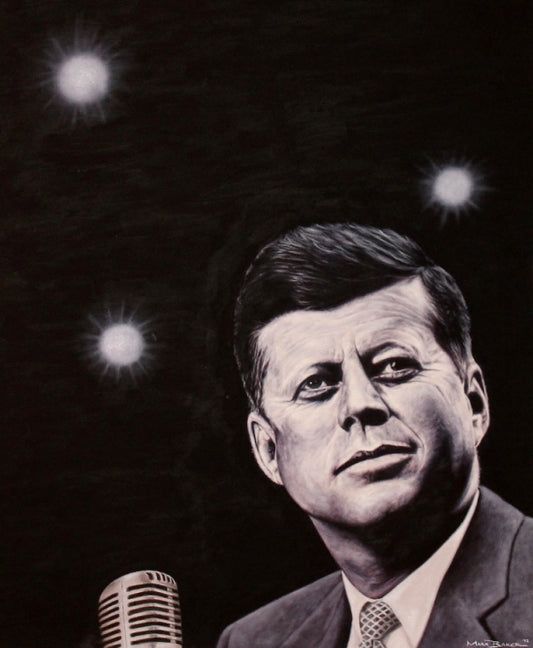 John F. Kennedy painting