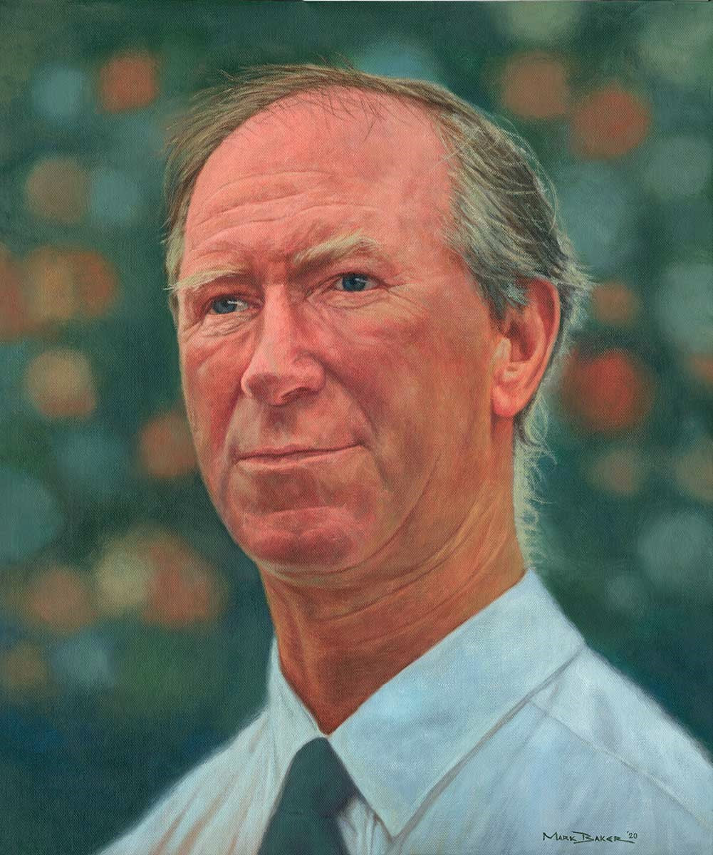 Jack Charlton painting