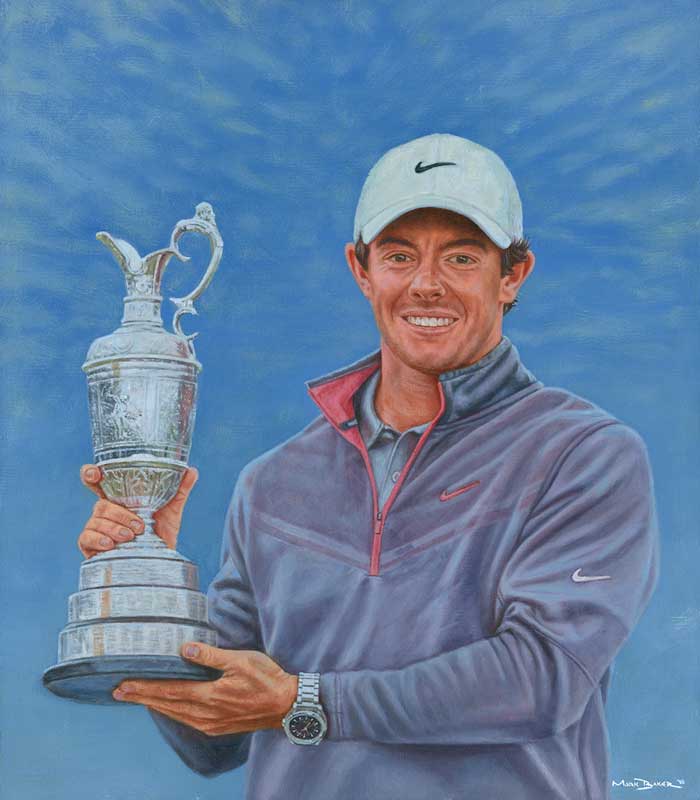 Rory McIlroy – canvas print