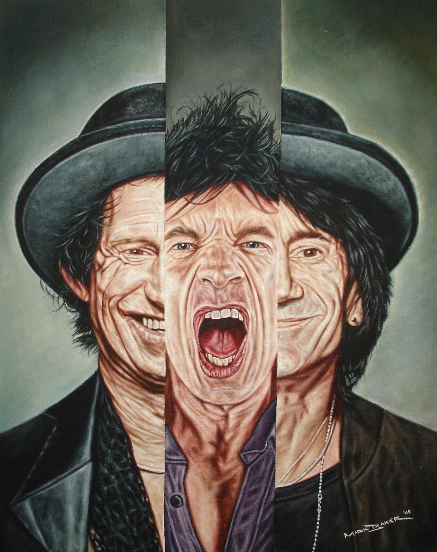 Rolling Stones In III – canvas print