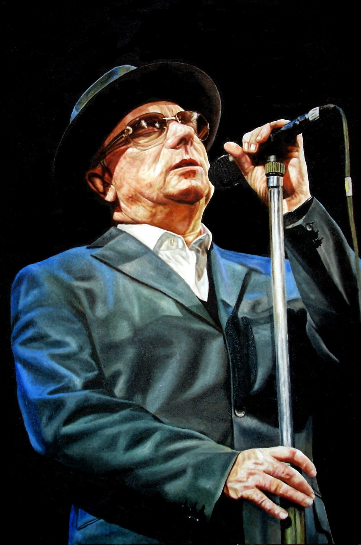 Van Morrison – canvas print