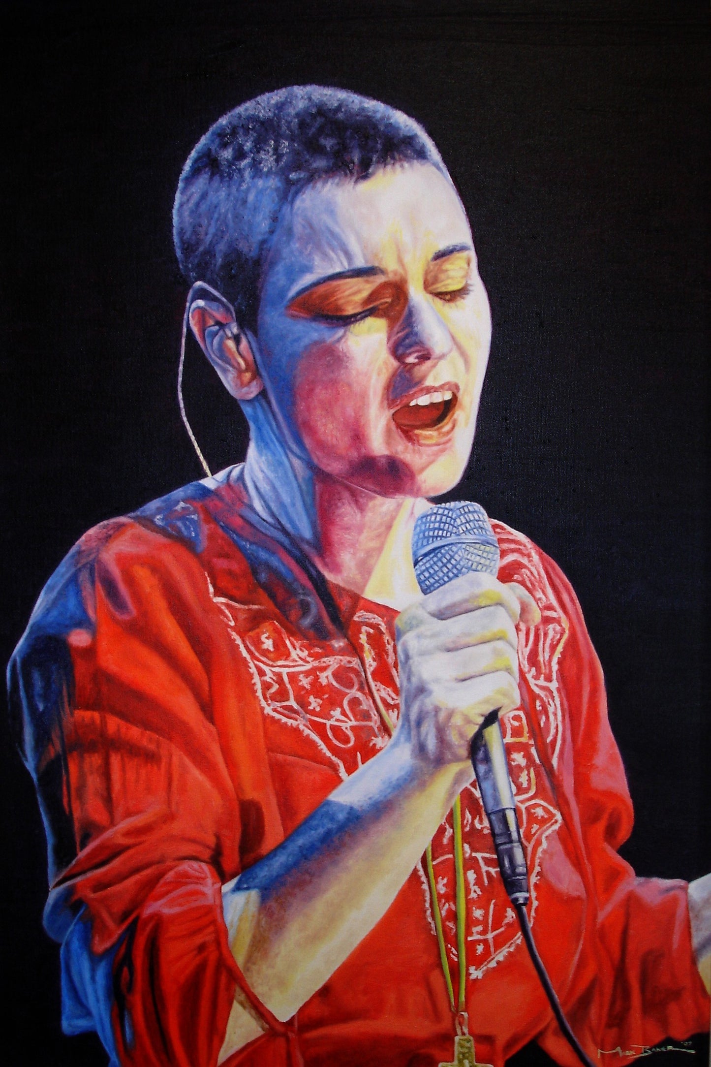 Sinead O'Connor – canvas print