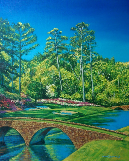 Augusta National Golf Club 12th Hole painting