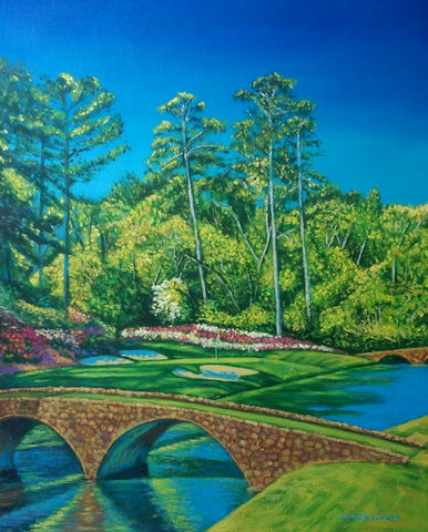 Augusta National Golf Club 12th Hole – canvas print