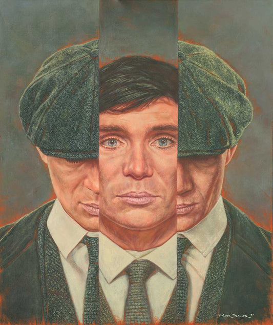Peaky Blinders: Cillian Murphy as Thomas Shelby painting *SOLD