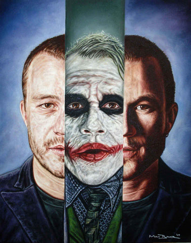 The Joker In III – canvas print