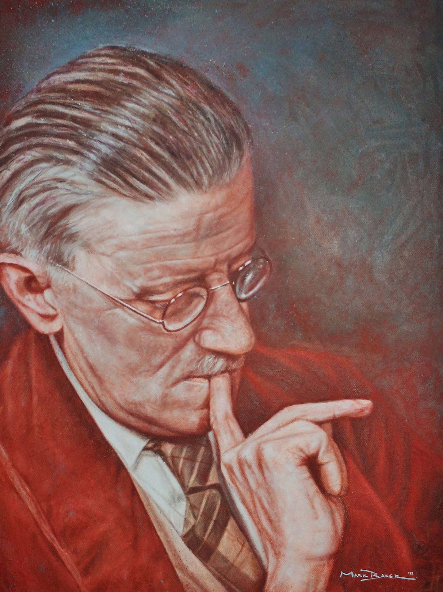 James Joyce painting - SOLD