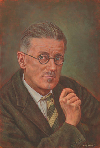 James Joyce – canvas print