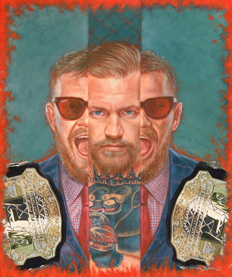 Conor McGregor 'Champ Champ’ – canvas print