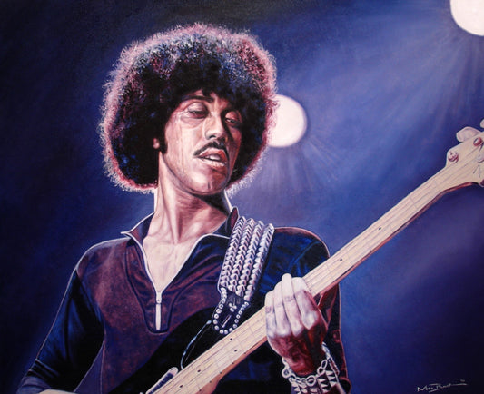 Phil Lynott Live – canvas print