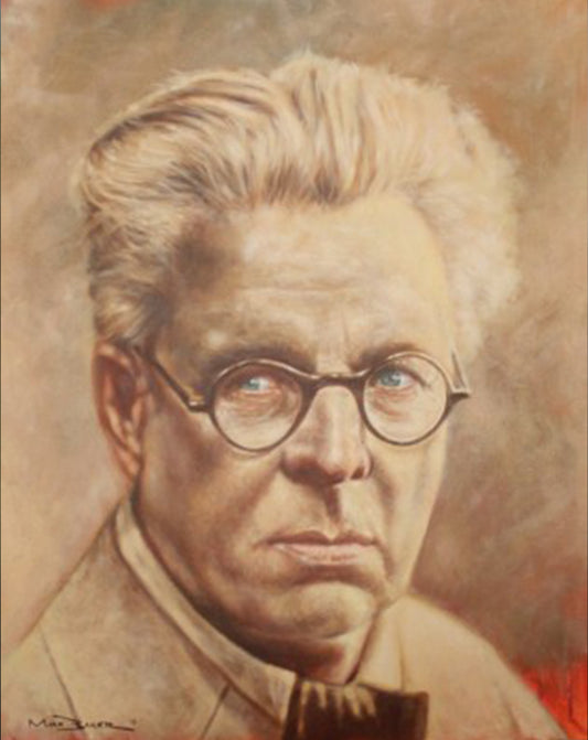 W.B. Yeats painting