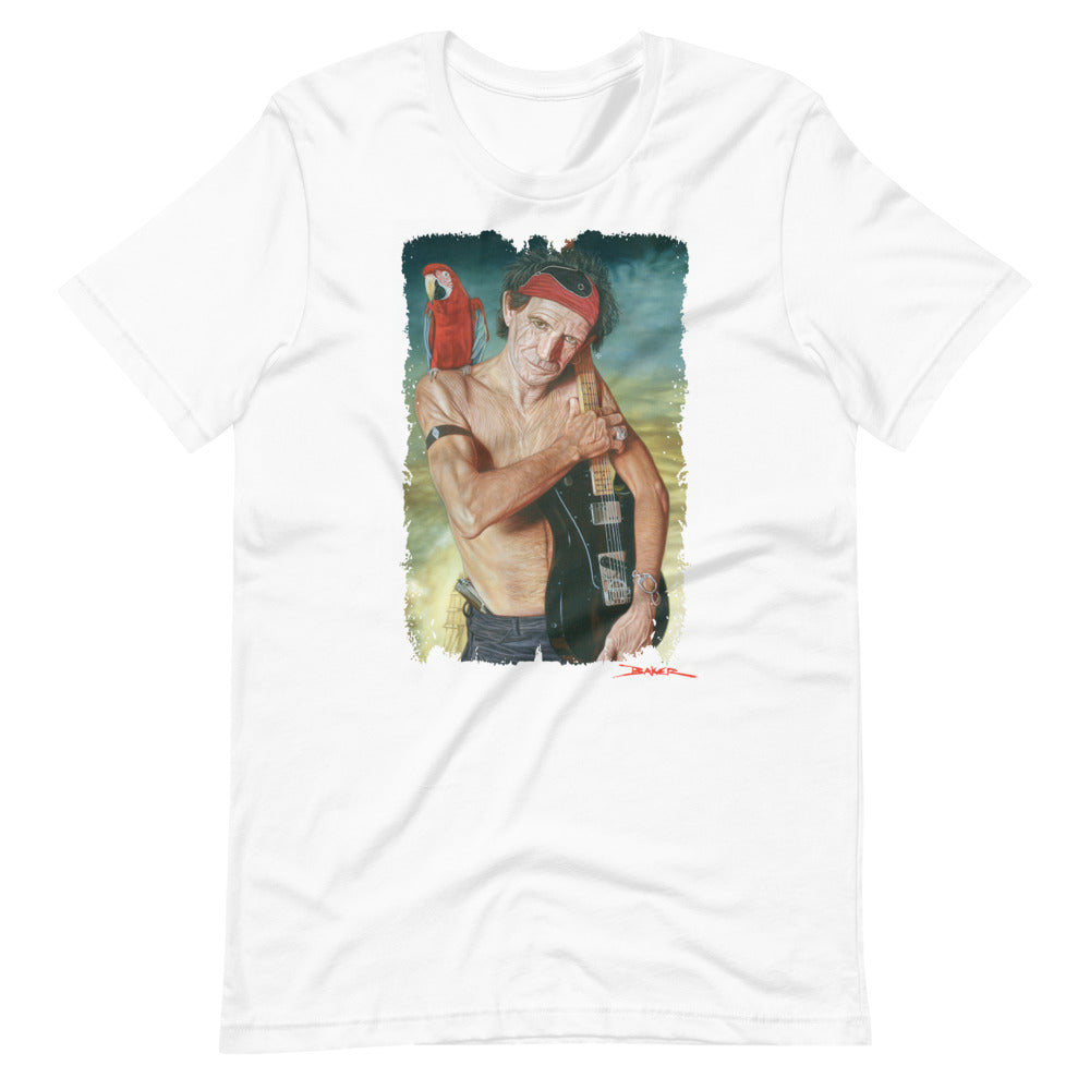 Kaptain Keef Keith Richards T-Shirt